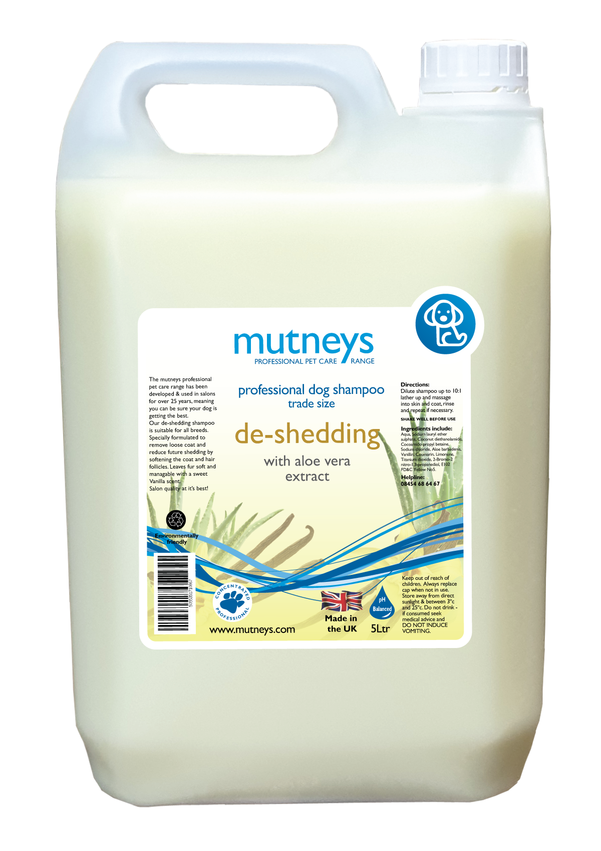 De-Shedding 5 Litros