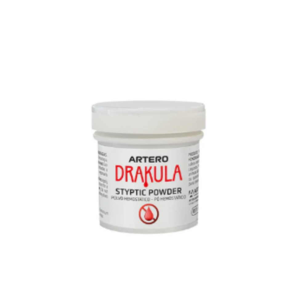 POLVO HEMOSTATICO ARTERO DRACULA 15 GRMS