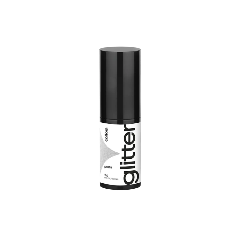 COLLORA GLITTER PLATEADO