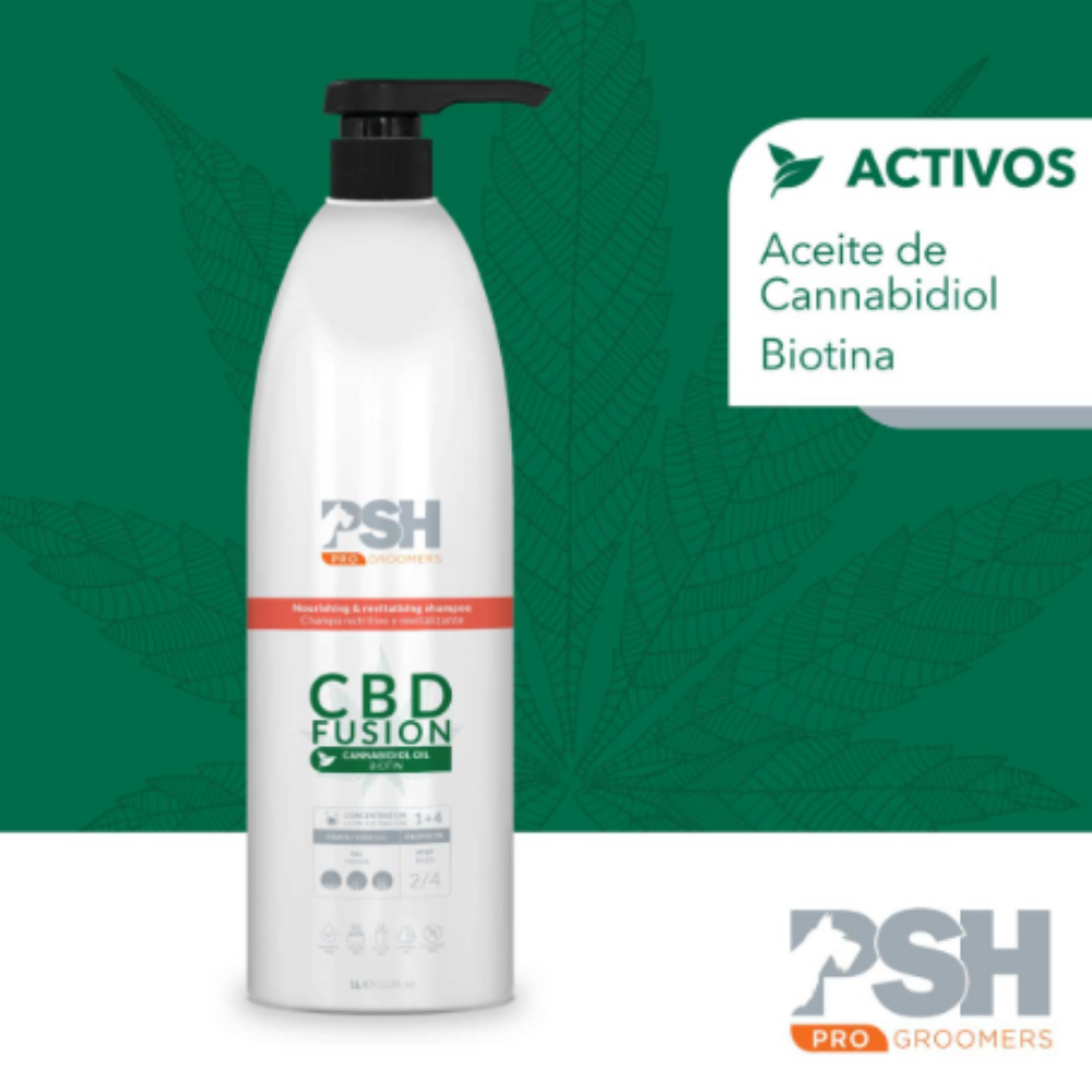 PSH SHAMPOO CBD FUSION 1 LITRO