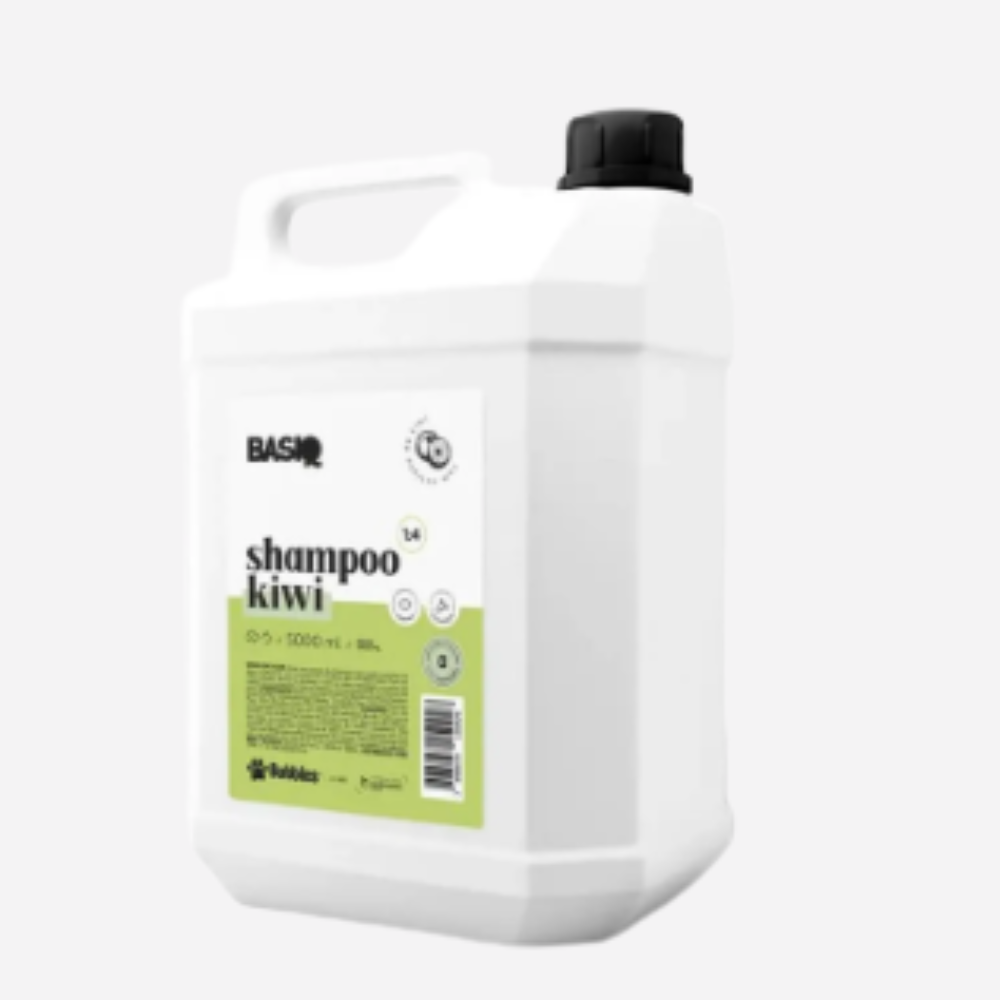 Bubbles Basiq Shampoo Kiwi 5L