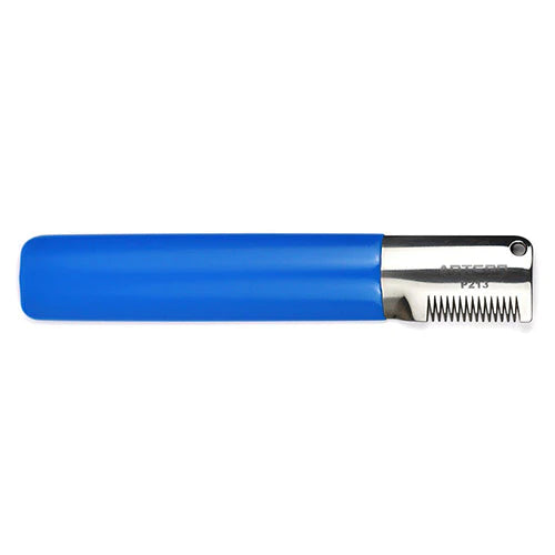 Artero cuchilla para stripping azul dientes anchos ZURDOS