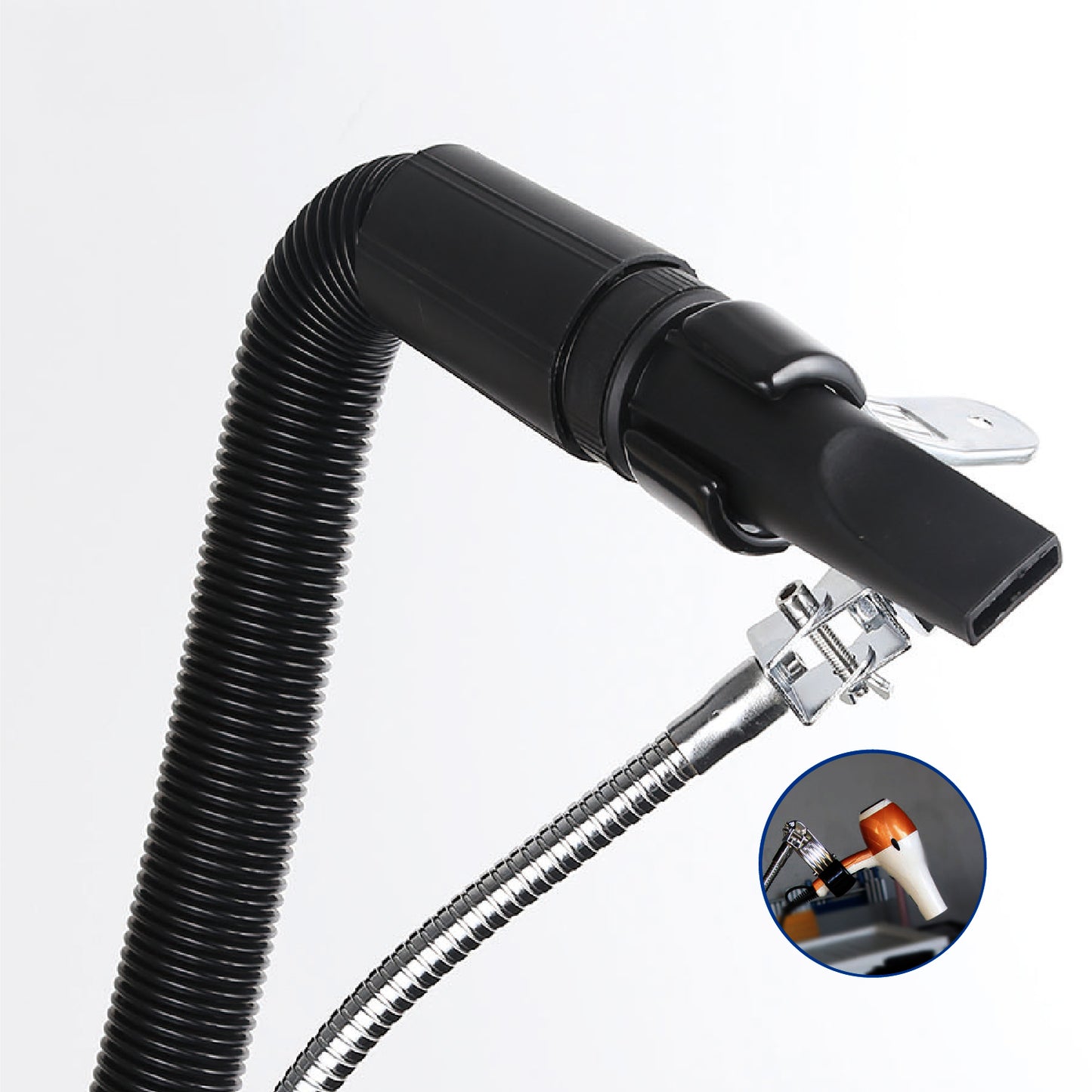 Brazo para secador de mano y turbina