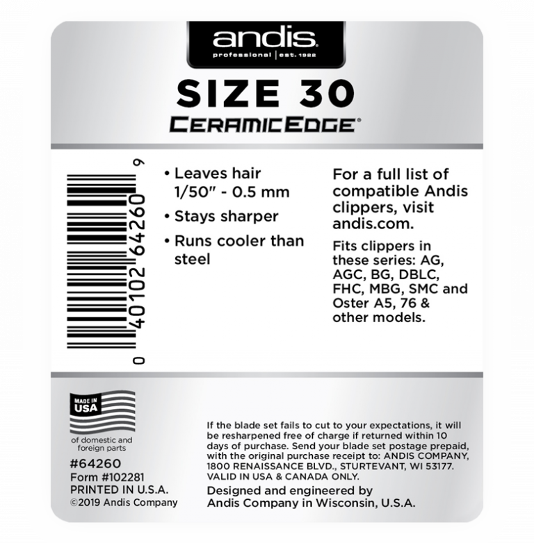 Cuchilla desmontable CeramicEdge® Tamaño 30