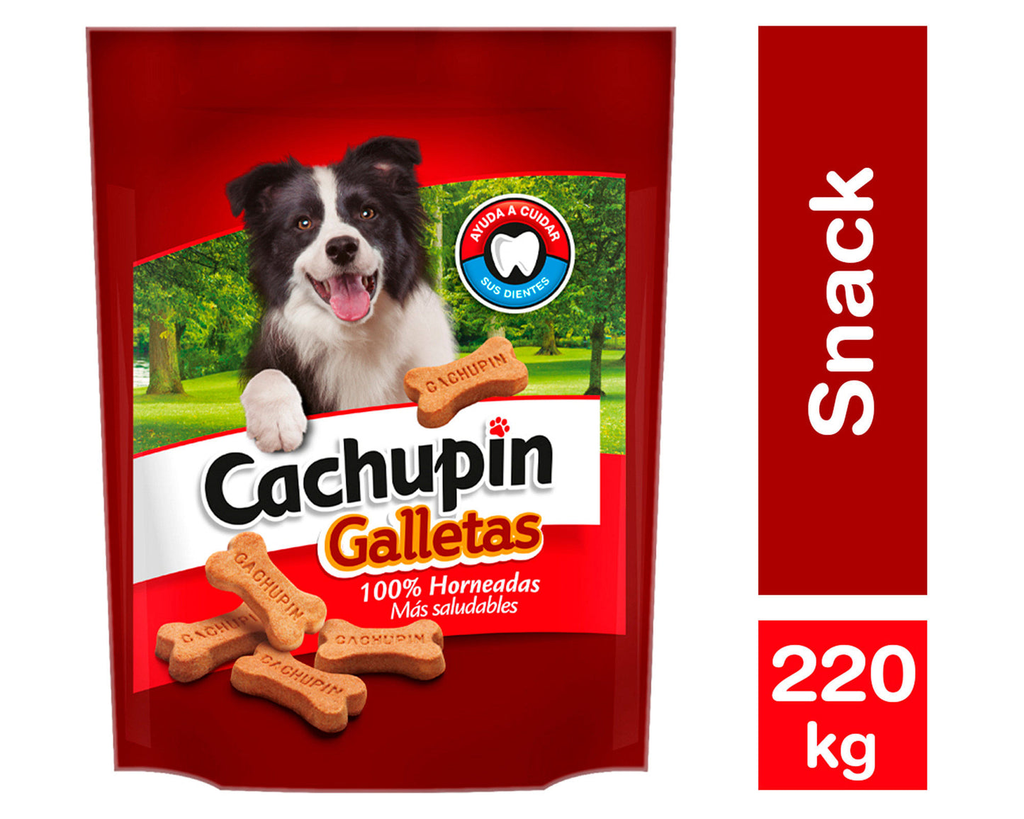 Snack perro 220 g Galleta adulto Cachupin