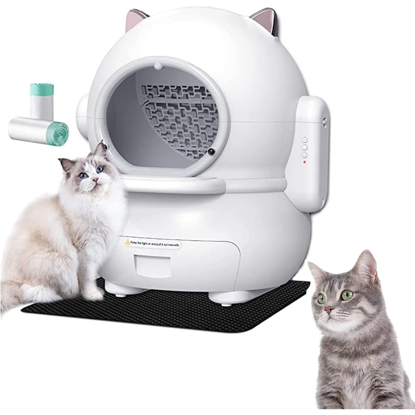 ARENERO AUTOMATICO CAJA SANITARIA INTELIGENTE PARA GATOS