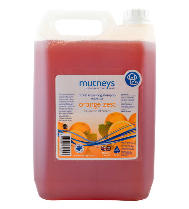 Orange Zest Shampoo 5 Litros