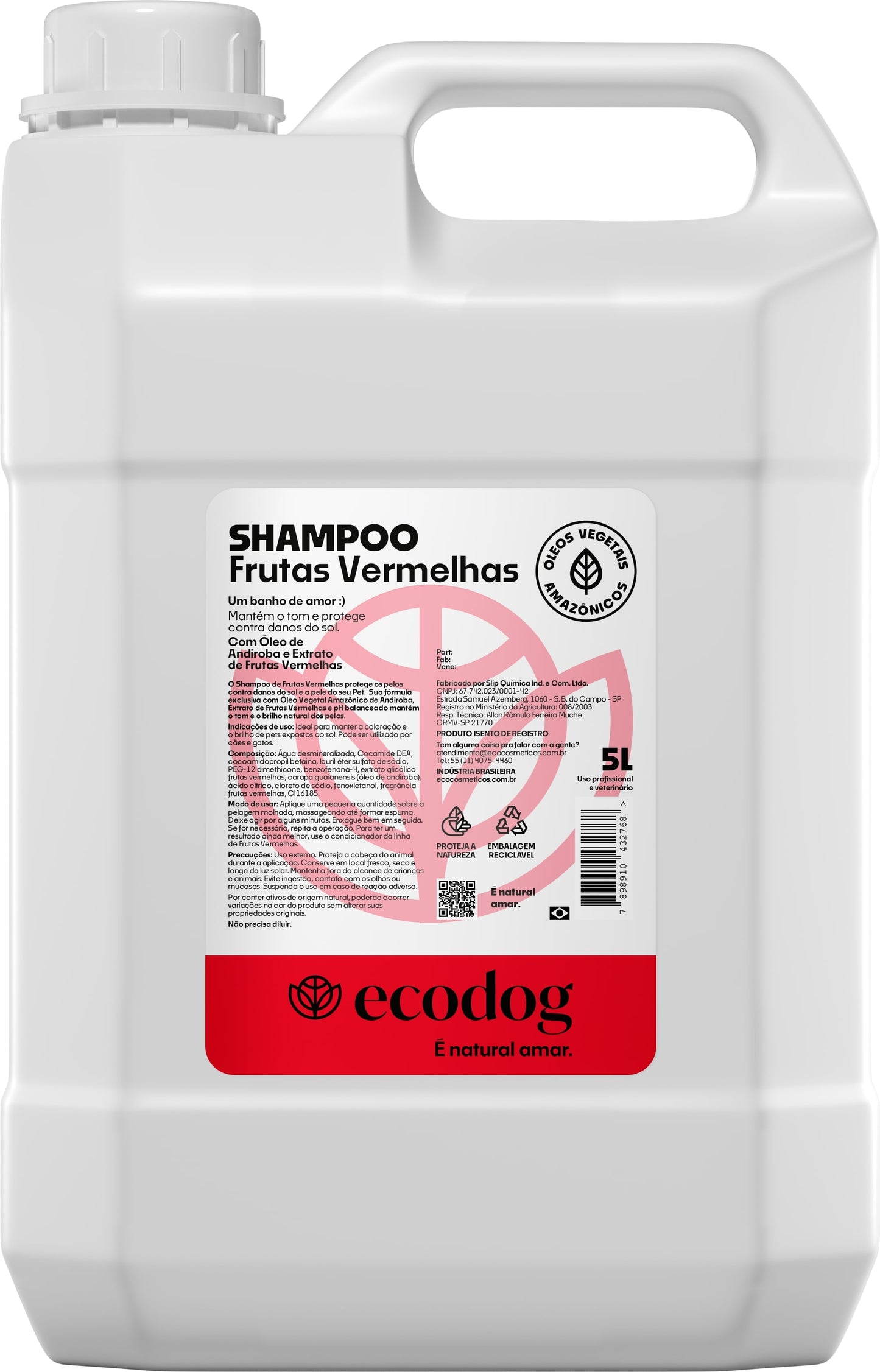 SHAMPOO FRUTOS ROJOS