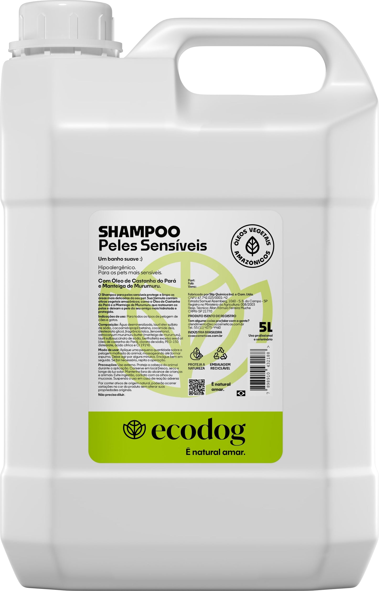 SHAMPOO PIELES SENSIBLES