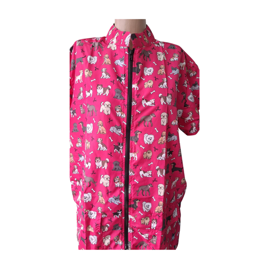 CHAQUETA PELUQUERÍA UNISEX ESTAMPADO