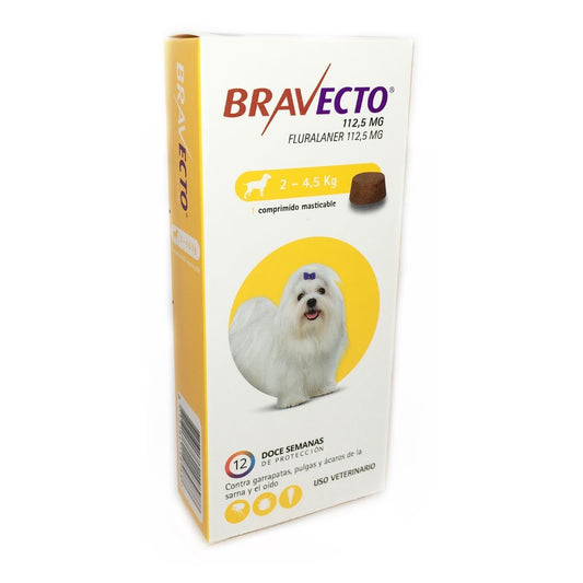 BRAVECTO DE 2 A 4.5 KILOS