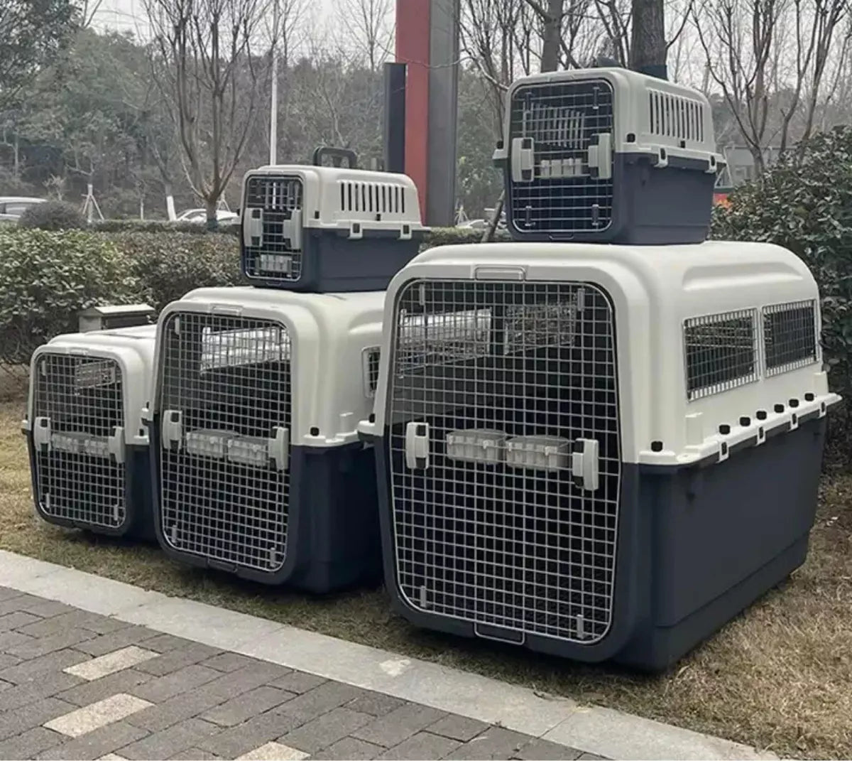 CAJA CANIL TRANSPORTADORA MASCOTAS XL