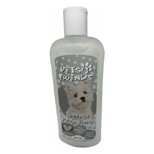 Pets & friends shampoo pelaje blanco