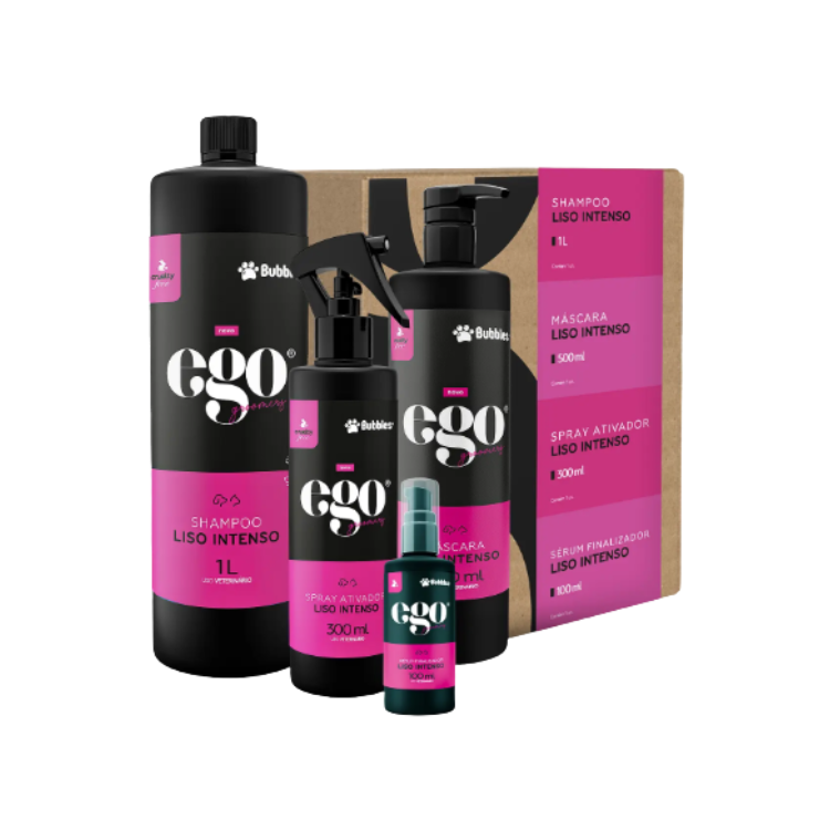 Bubbles Kit Liso Intenso 4 Productos